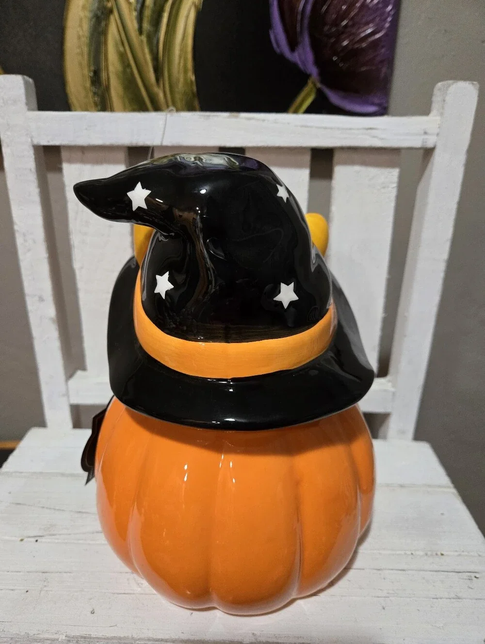10 Strawberry Street Halloween Corgi Cookie Jar